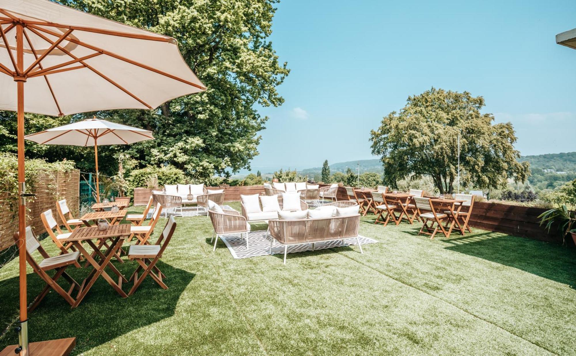 Hotel Le Romantica Pennedepie Bagian luar foto